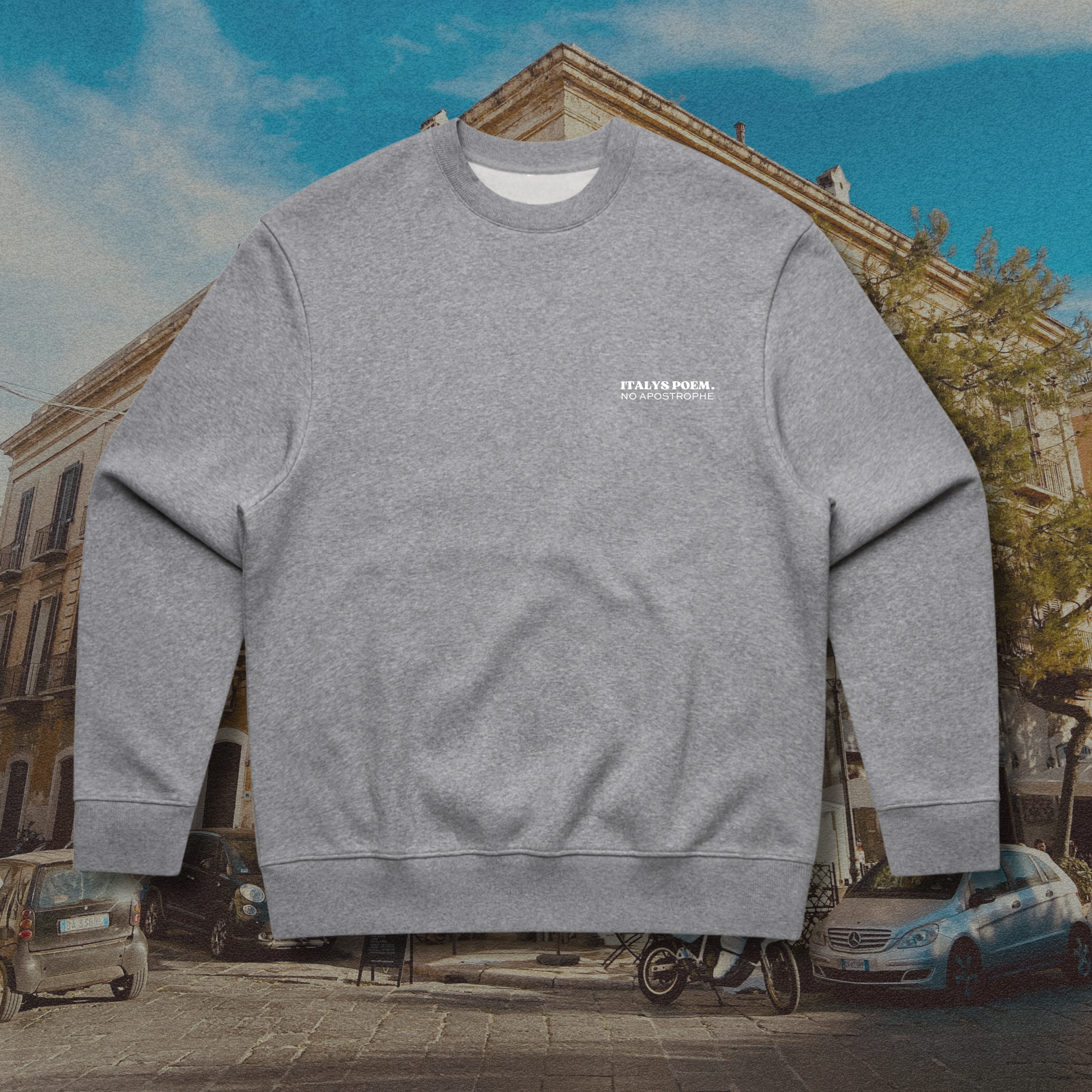 Ash gray sweatshirt on sale